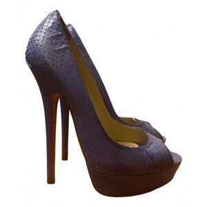 Jimmy Choo Blue Pumps